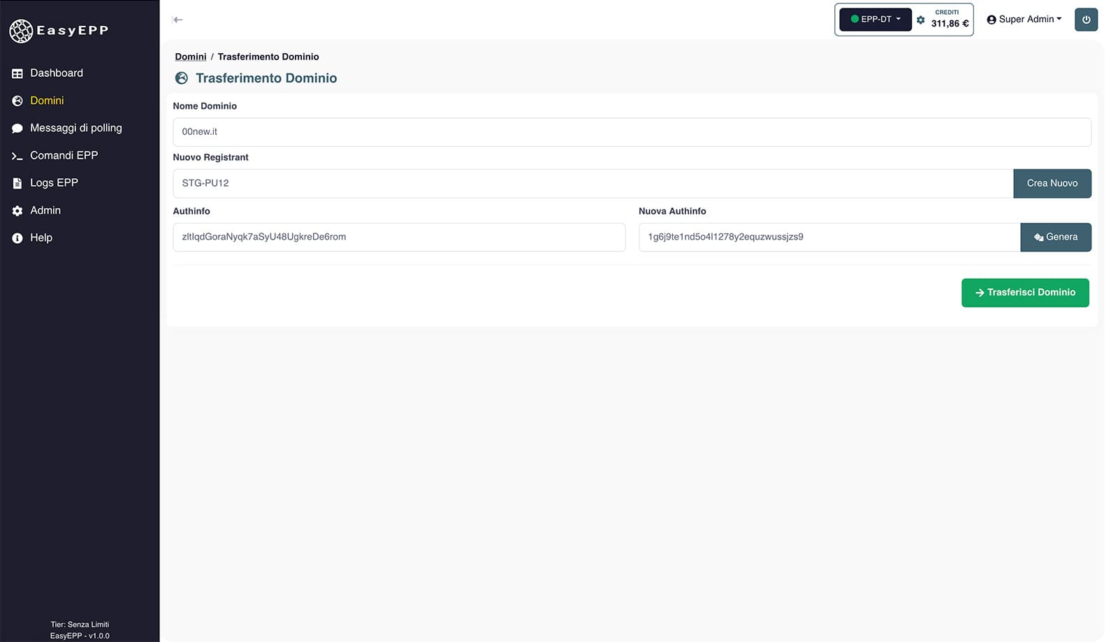 Gestione Config EPP - EasyEPP
