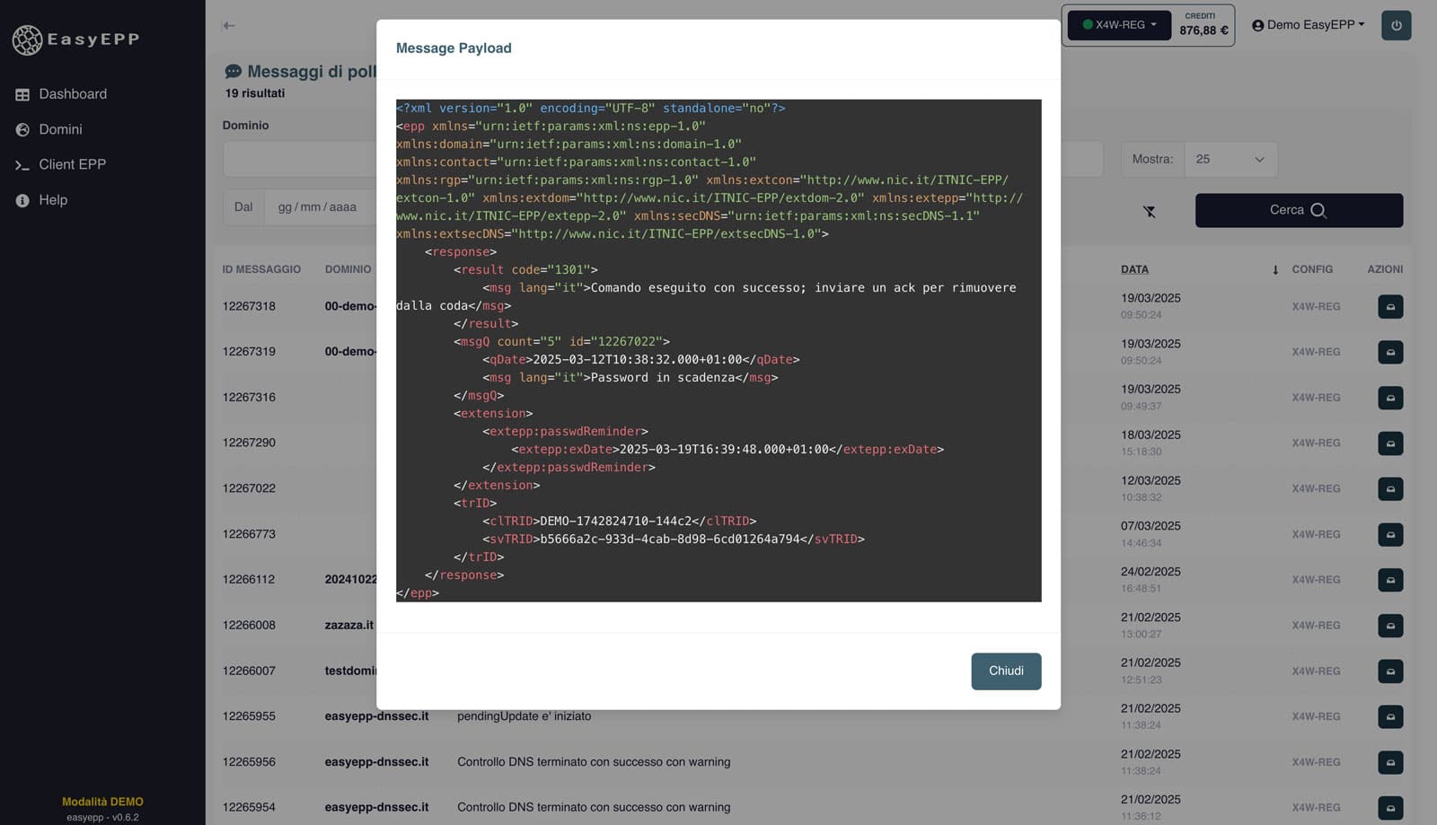 Polling Payload - EasyEPP